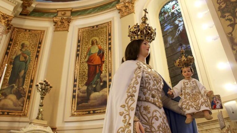 Our Lady of Mt Carmel Statue – NPR Article
