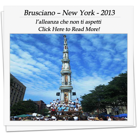 Brusciano 142nd Gigli’s Feast. The Greeting to the St. Anthony’s Giglio Feast in New York East Harlem